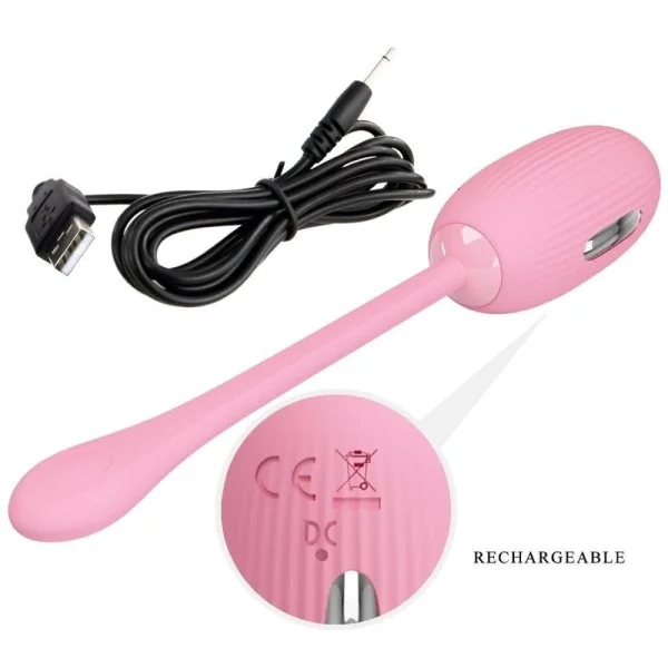 Doreen Pink wiederaufladbares Vibrations-Ei von Pretty Love Smart kaufen | Fesselliebe