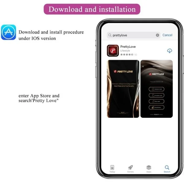 Catalina Pink wiederaufladbares Vibrierendes Ei von Pretty Love Smart kaufen | Fesselliebe