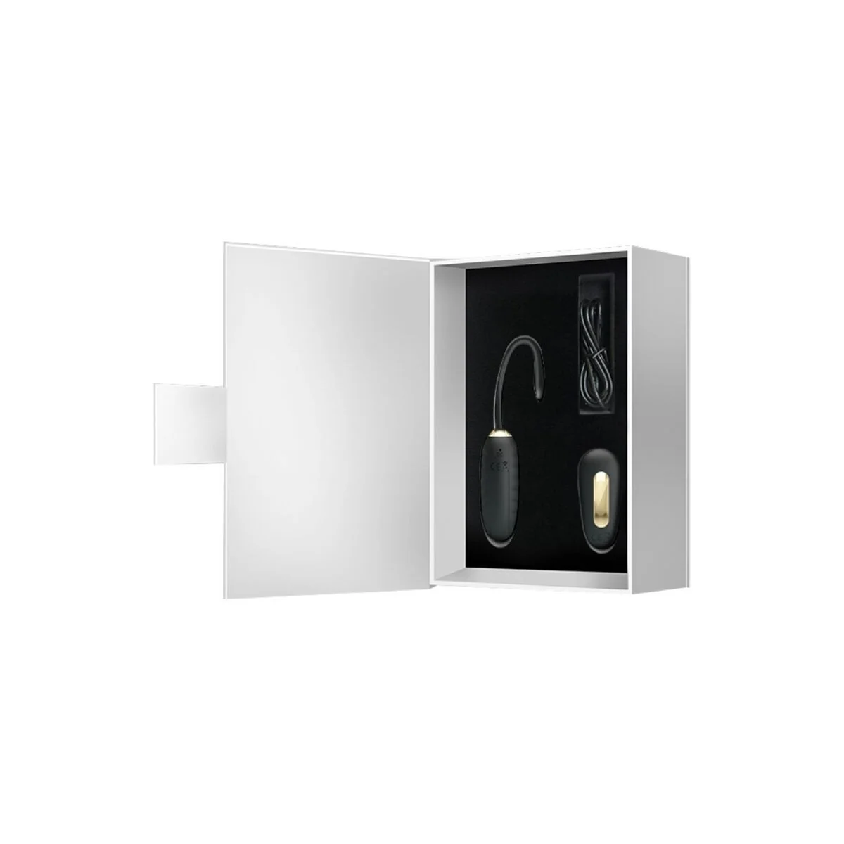 Doreen Luxury wiederaufladbares Vibrierendes Ei Schwarz mit Fernbedienung von Pretty Love Smart kaufen | Fesselliebe