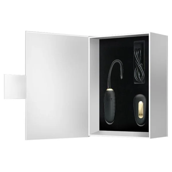 Doreen Luxury wiederaufladbares Vibrierendes Ei Schwarz mit Fernbedienung von Pretty Love Smart kaufen | Fesselliebe