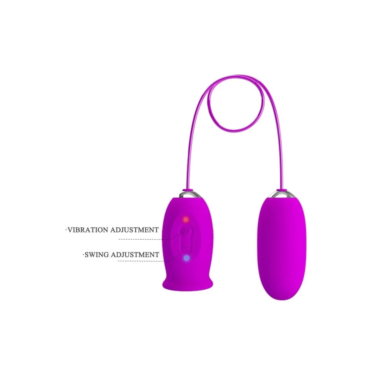 Daisy Dual Egg wiederaufladbarer Vibrator Lila von Pretty Love Flirtation kaufen | Fesselliebe