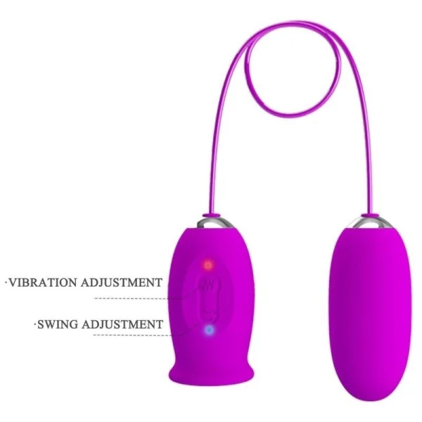 Daisy Dual Egg wiederaufladbarer Vibrator Lila von Pretty Love Flirtation kaufen | Fesselliebe