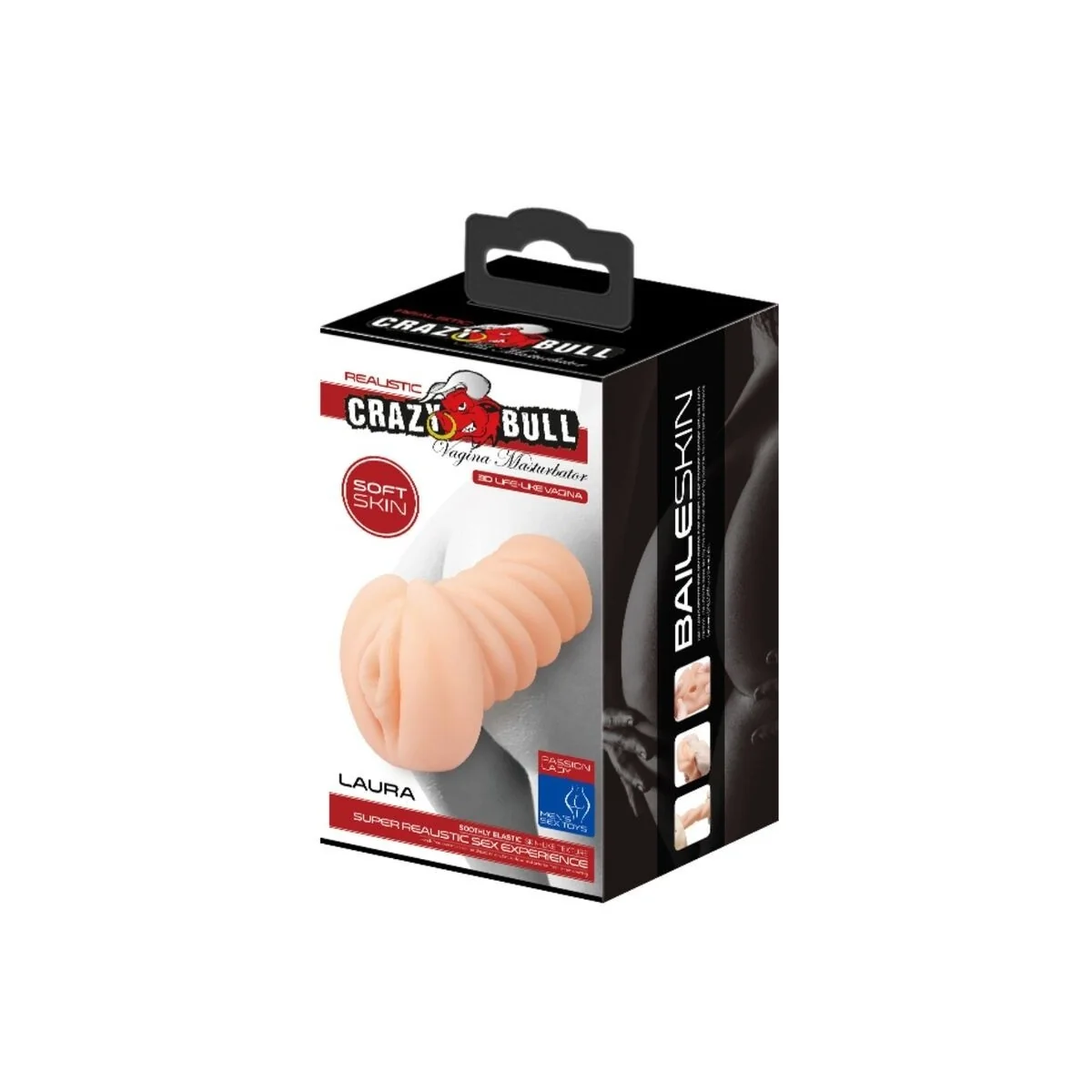 Tragbarer Vagina-Masturbator von Crazy Bull kaufen | Fesselliebe