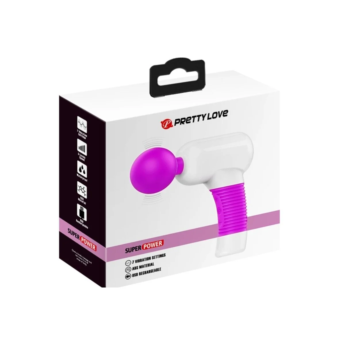 Magic Gum wiederaufladbares Massagerät von Pretty Love C-Type kaufen | Fesselliebe