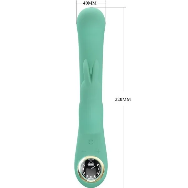 Lamar Rabbit Vibrator & Grüner G-Spot von Pretty Love Led kaufen | Fesselliebe