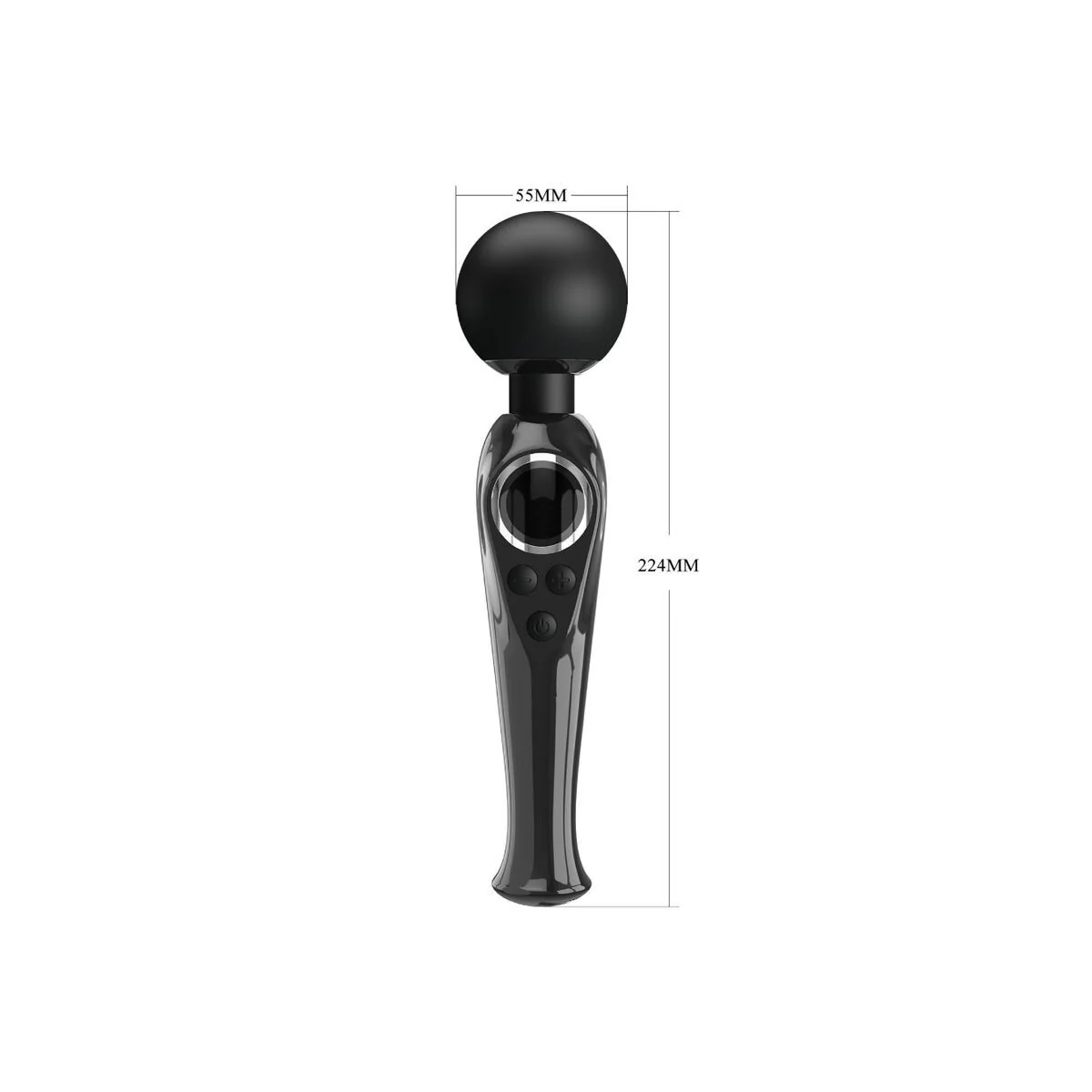 Skyler Vibrator Stab Schwarz von Pretty Love Led kaufen | Fesselliebe