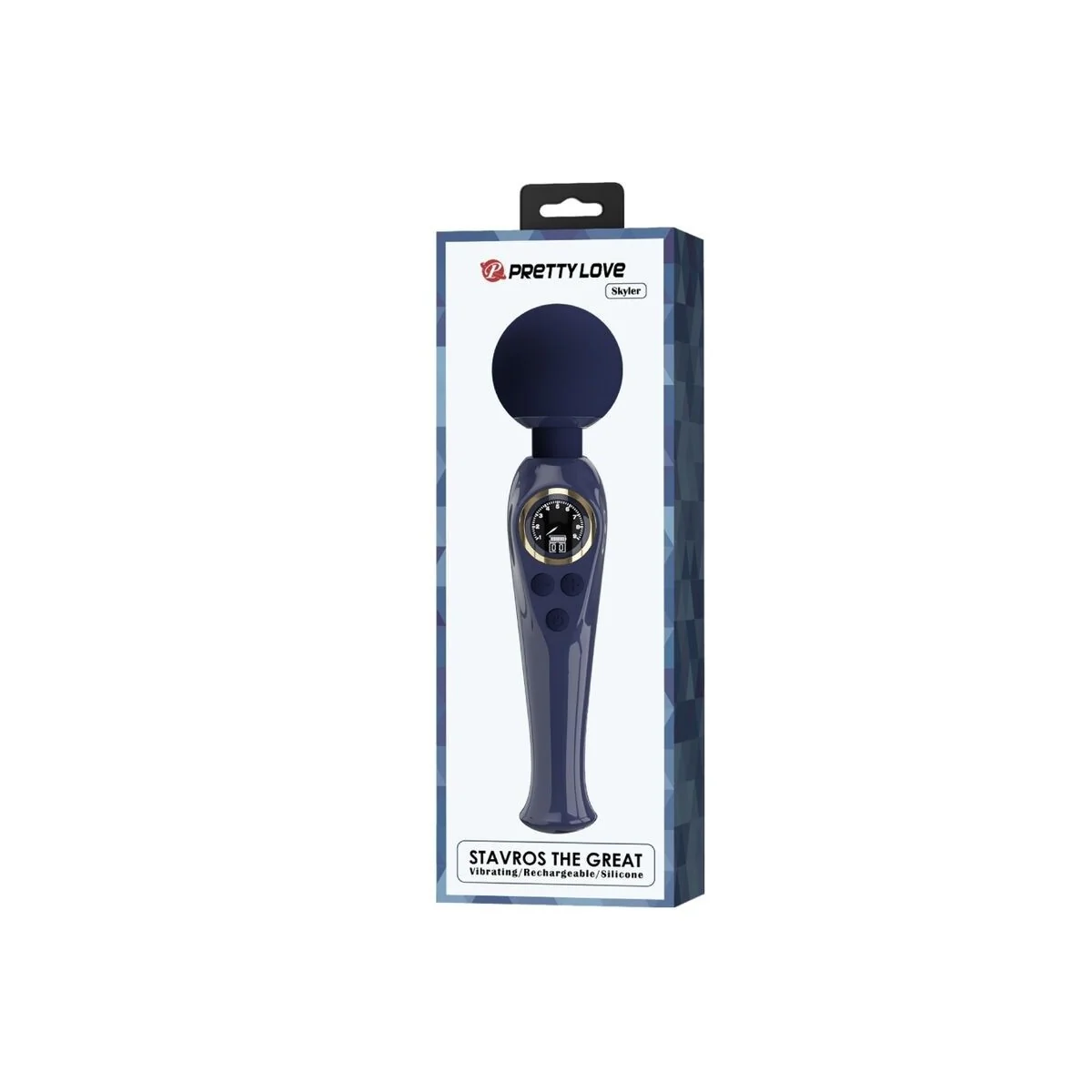 Skyler Vibrator Stab Blau von Pretty Love Led kaufen | Fesselliebe
