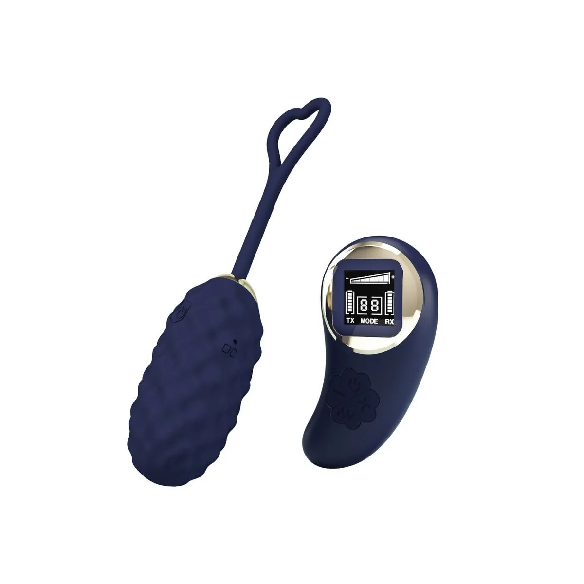 Vivian Blue Vibrations-Ei mit Fernbedienung von Pretty Love Led kaufen | Fesselliebe