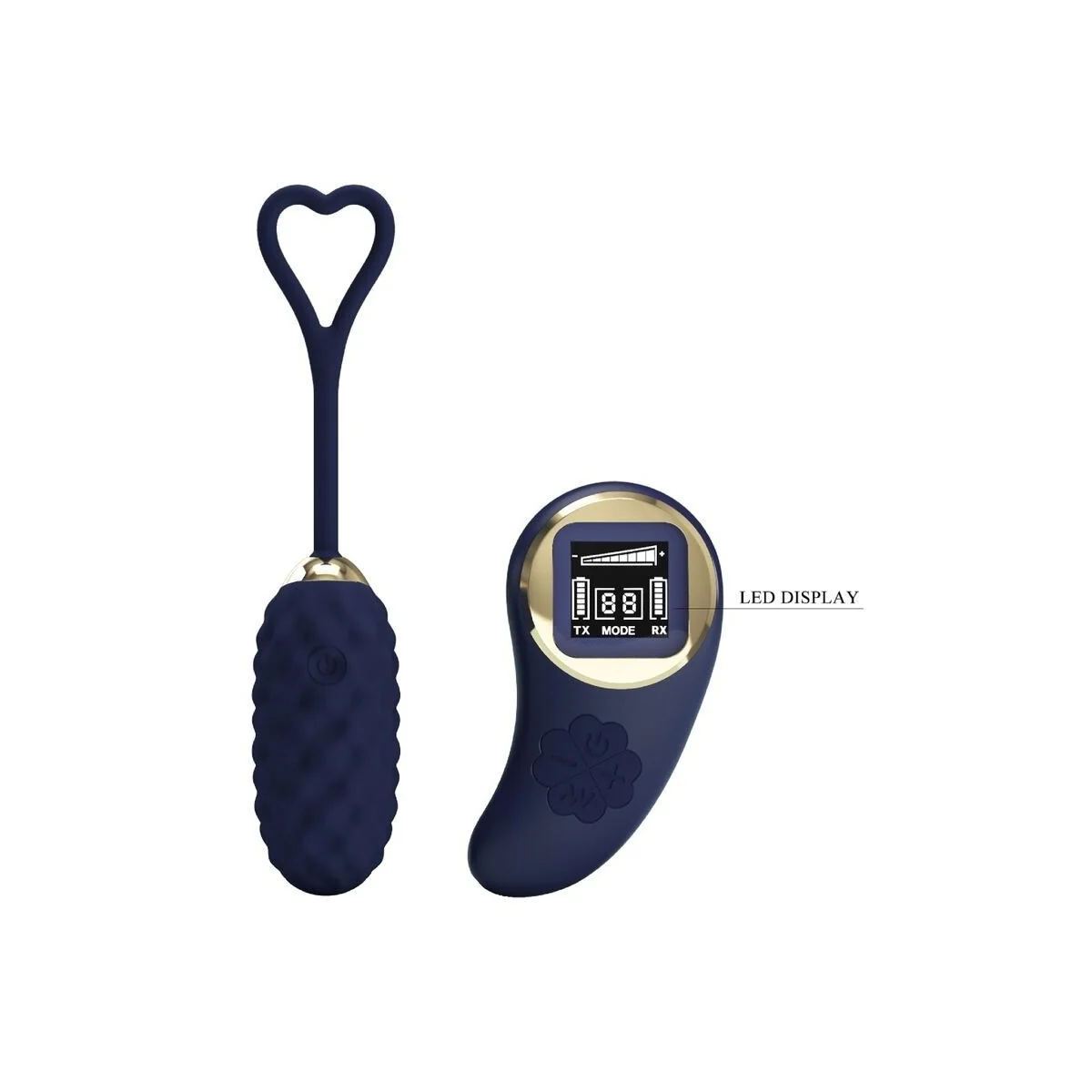 Vivian Blue Vibrations-Ei mit Fernbedienung von Pretty Love Led kaufen | Fesselliebe