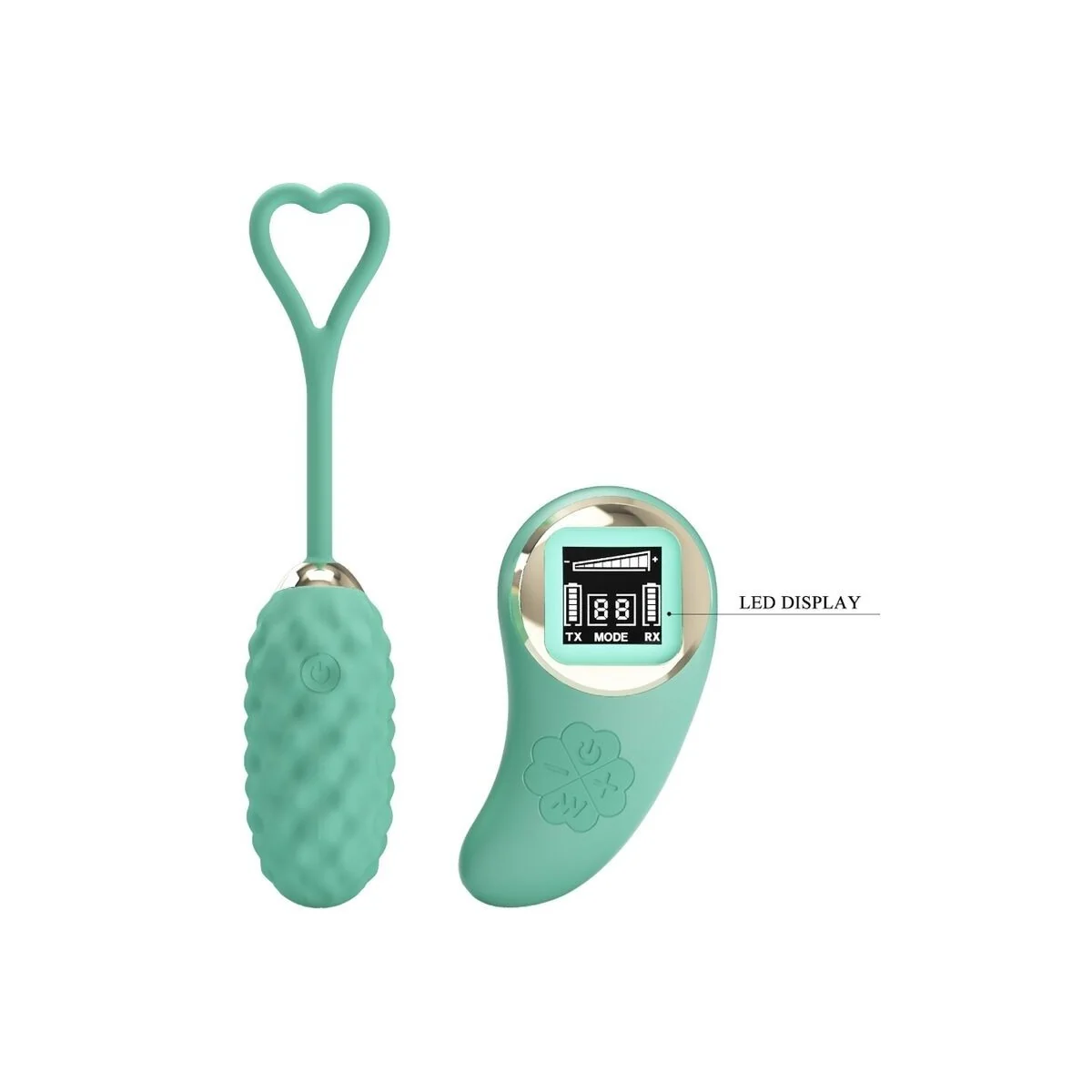 Vivian Green Vibrierendes Ei mit Fernbedienung von Pretty Love Led kaufen | Fesselliebe