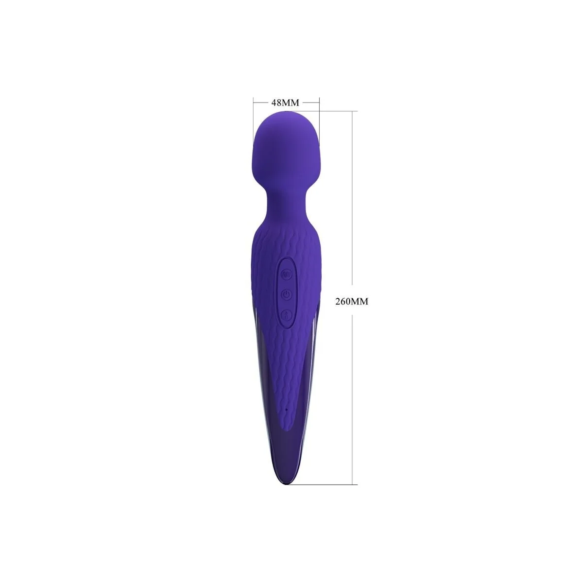 Antony Youth Wand Vibrator Violet Wärmeeffekt von Pretty Love Youth kaufen | Fesselliebe