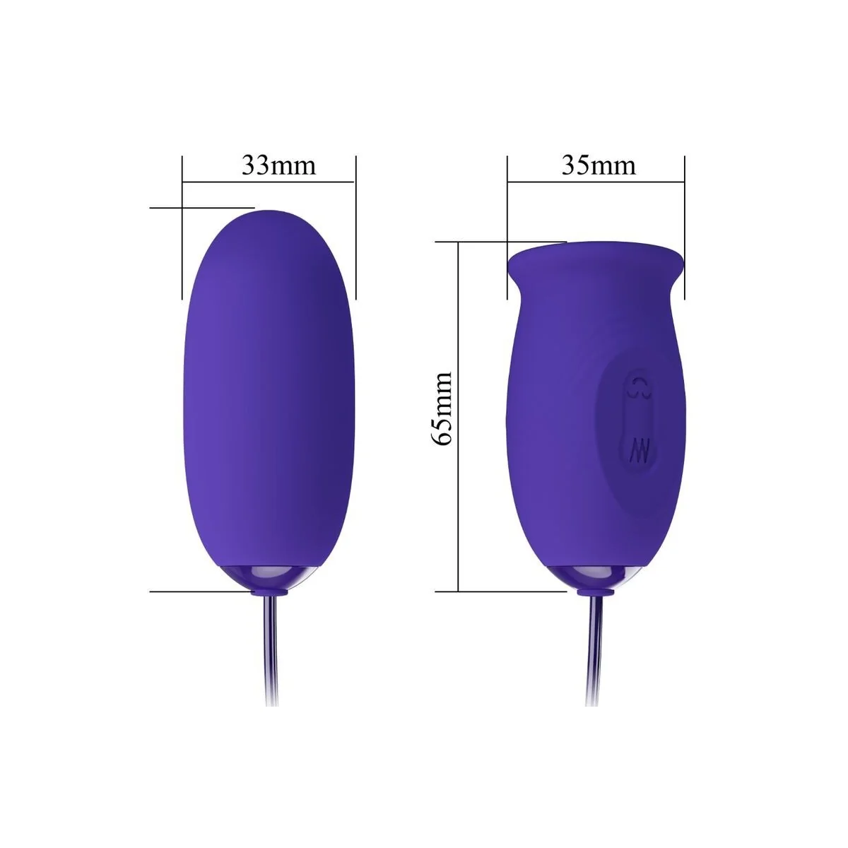 Daisy Youth Violet wiederaufladbarer Vibrator-Stimulator von Pretty Love Youth kaufen | Fesselliebe