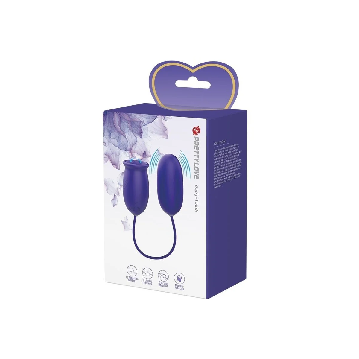 Daisy Youth Violet wiederaufladbarer Vibrator-Stimulator von Pretty Love Youth kaufen | Fesselliebe