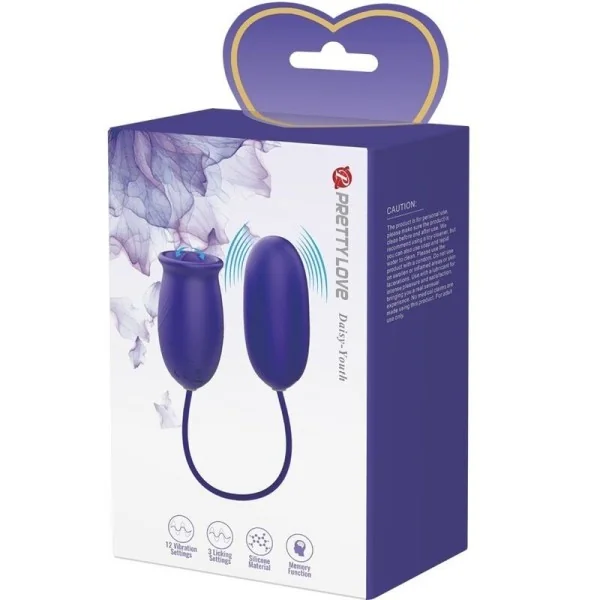 Daisy Youth Violet wiederaufladbarer Vibrator-Stimulator von Pretty Love Youth kaufen | Fesselliebe
