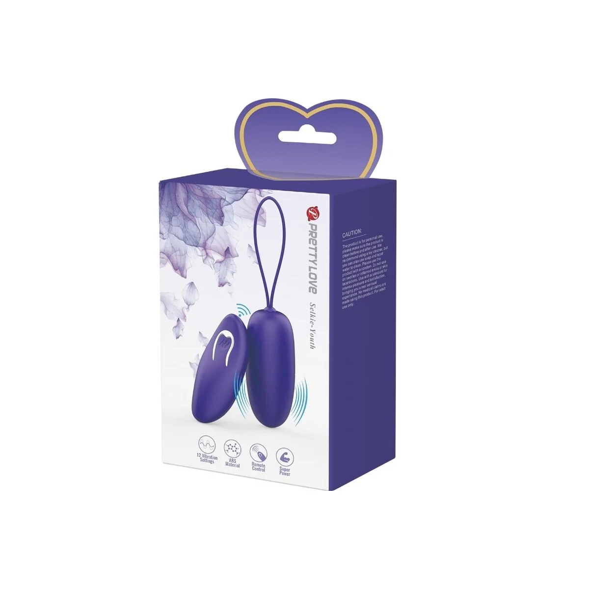 Selkie Youth Mini Vibrierendes Ei Violet mit Fernbedienung von Pretty Love Youth kaufen | Fesselliebe