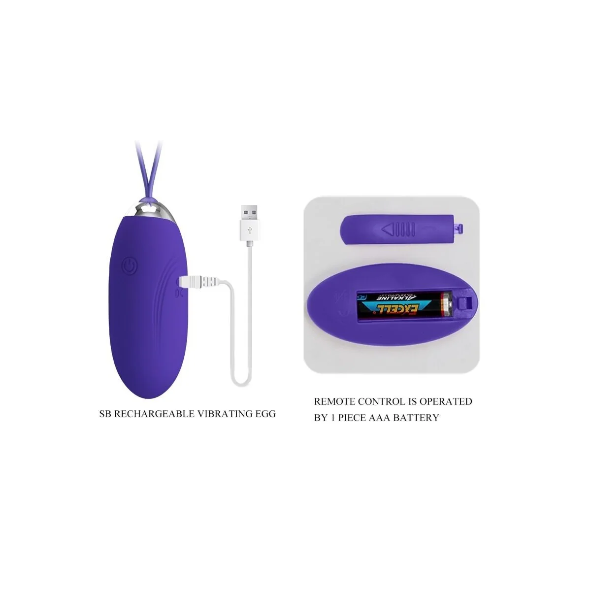 Jenny Youth Verletzt Egg mit Fernbedienung Violett von Pretty Love Youth kaufen | Fesselliebe