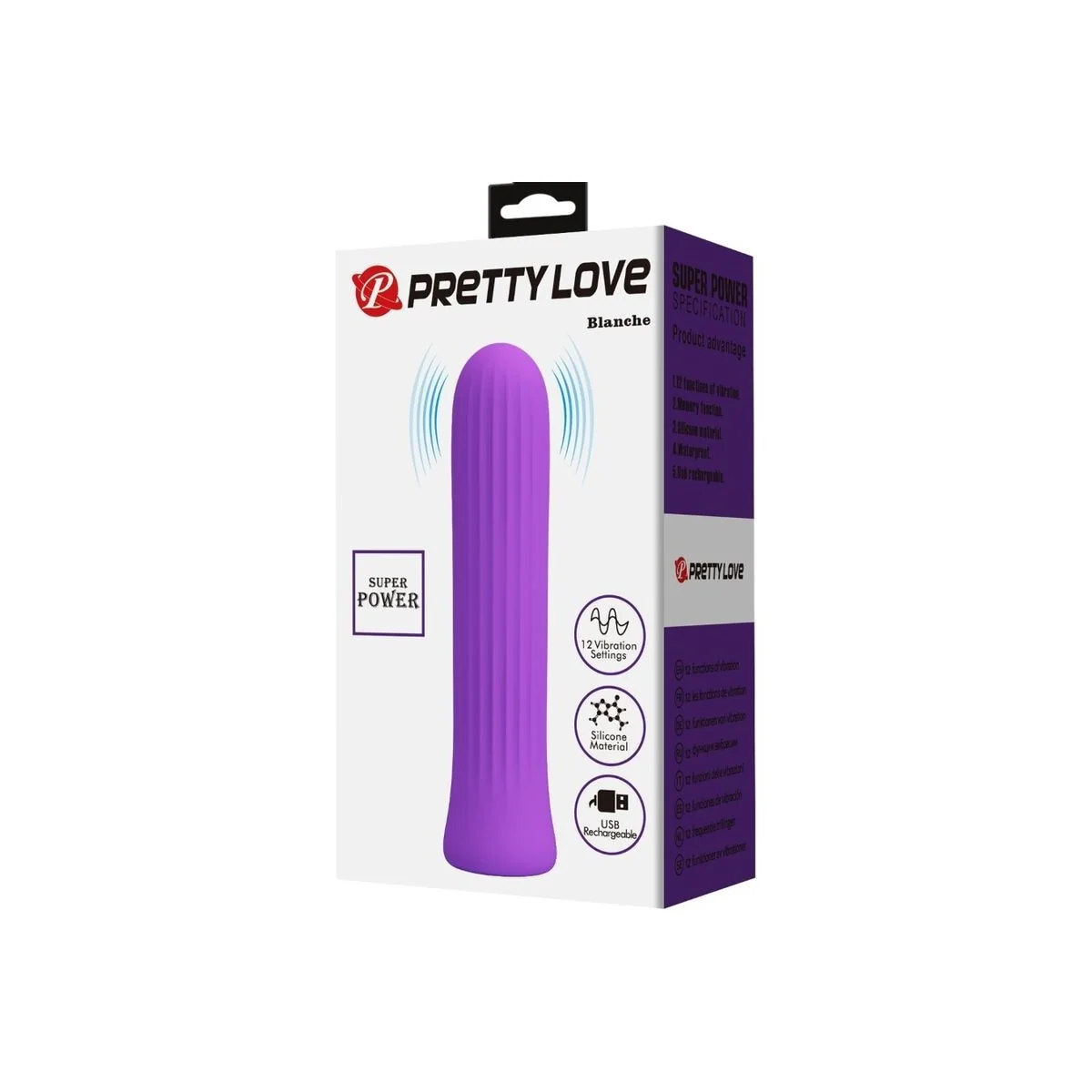 Blanche Lilac Stimulator Vibrator von Pretty Love High Grade kaufen | Fesselliebe