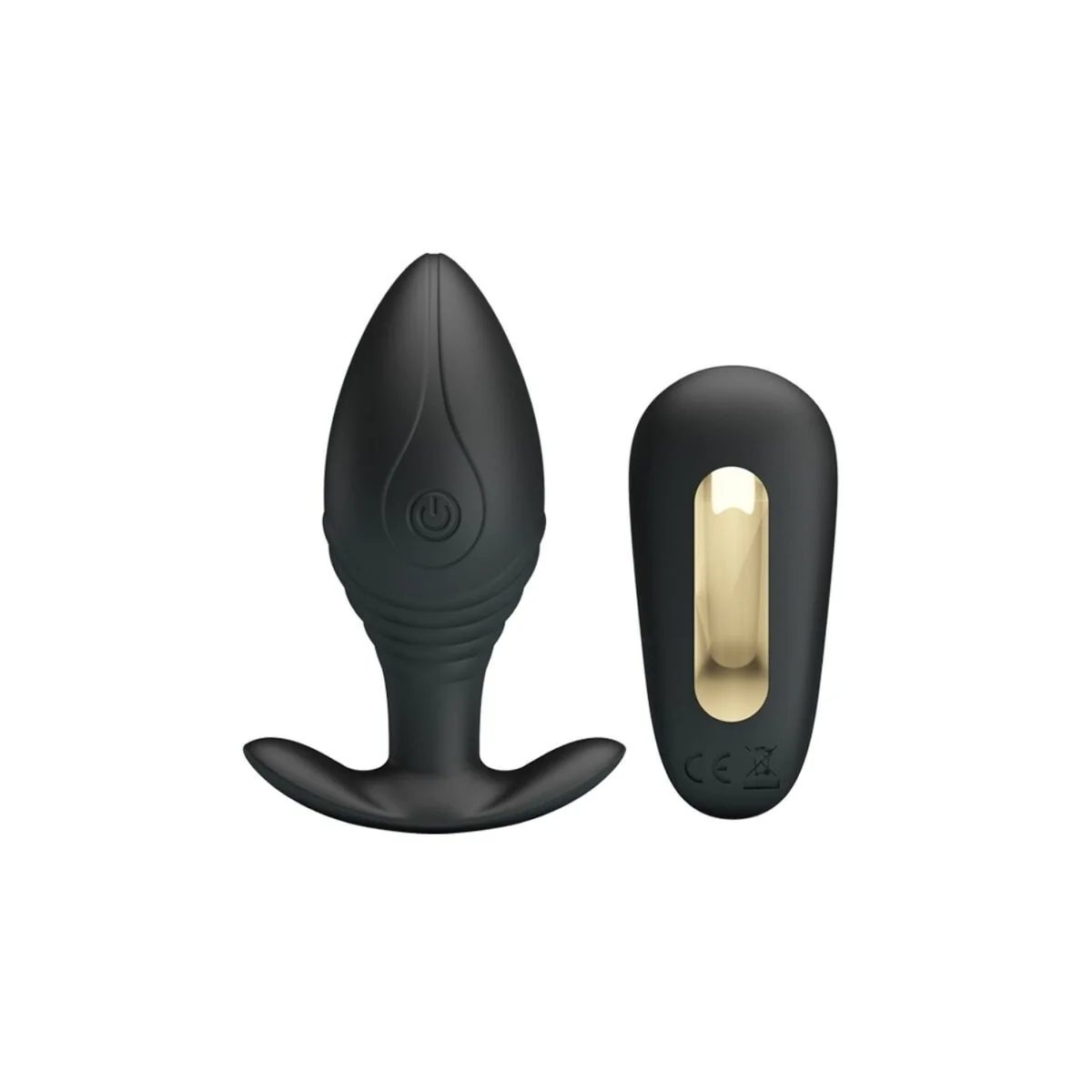Regina Anal Plug wiederaufladbarer Vibrator Schwarz von Pretty Love Bottom kaufen | Fesselliebe