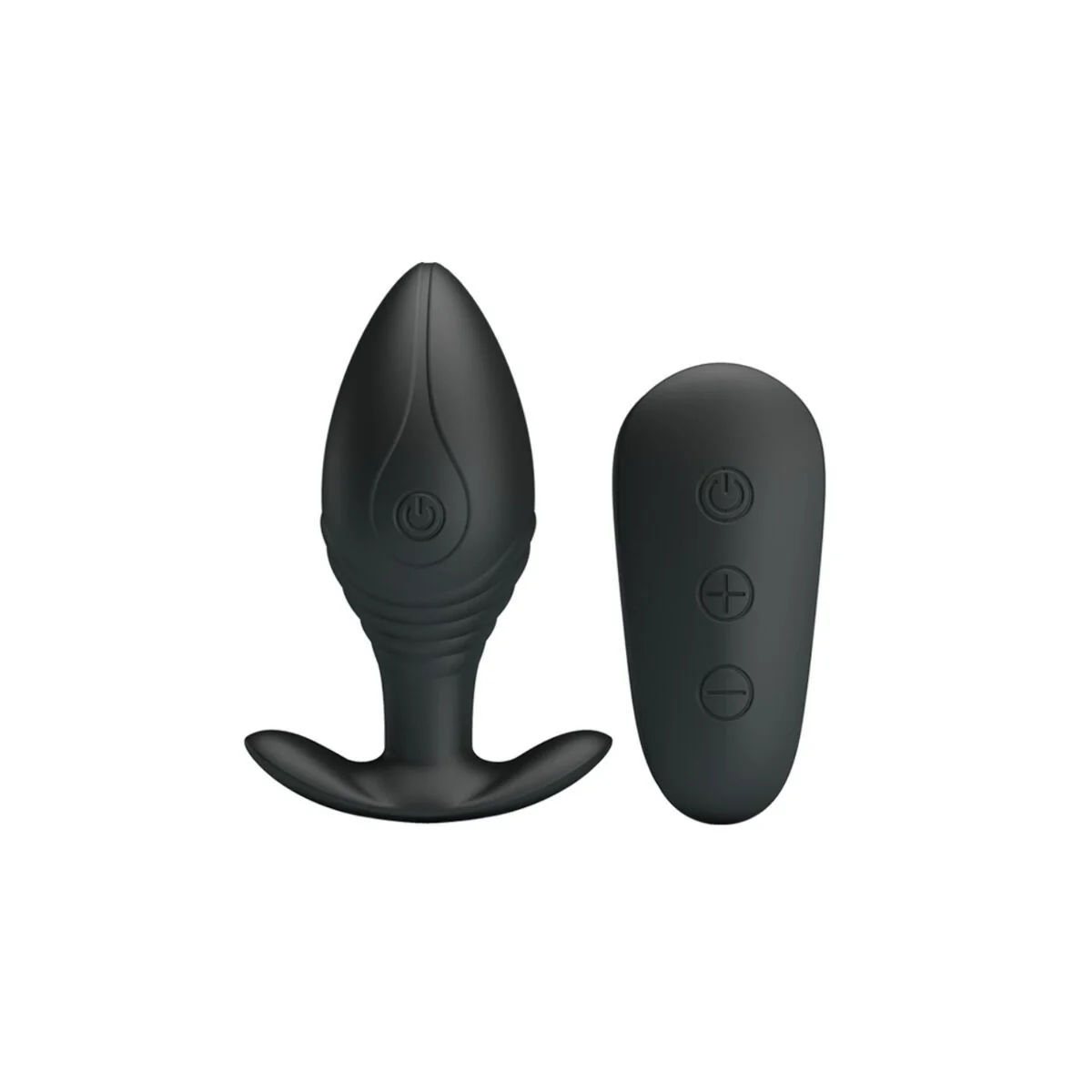 Regina Anal Plug wiederaufladbarer Vibrator Schwarz von Pretty Love Bottom kaufen | Fesselliebe
