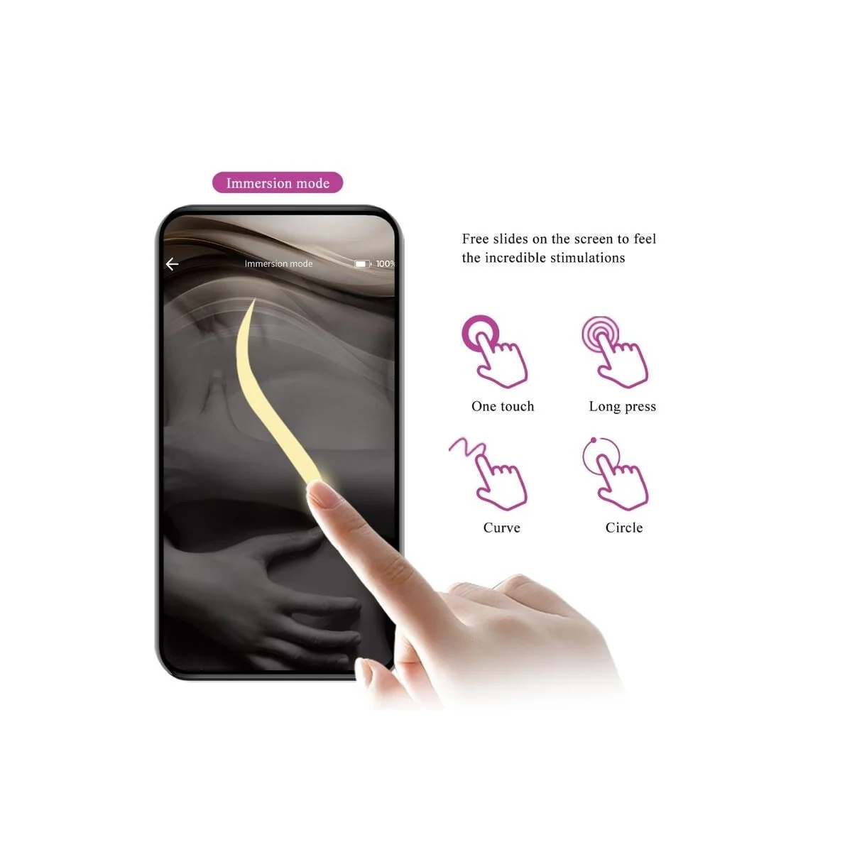 Jefferson App-Gesteuerter Analplug Schwarz von Pretty Love Bottom kaufen | Fesselliebe