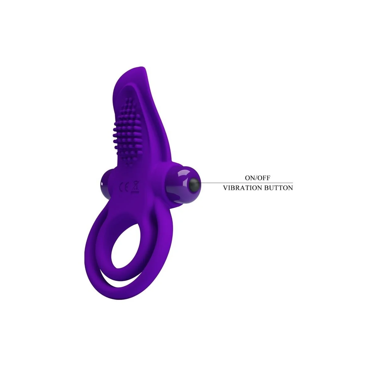 Lila Vibrierender Penisring von Pretty Love Male kaufen | Fesselliebe