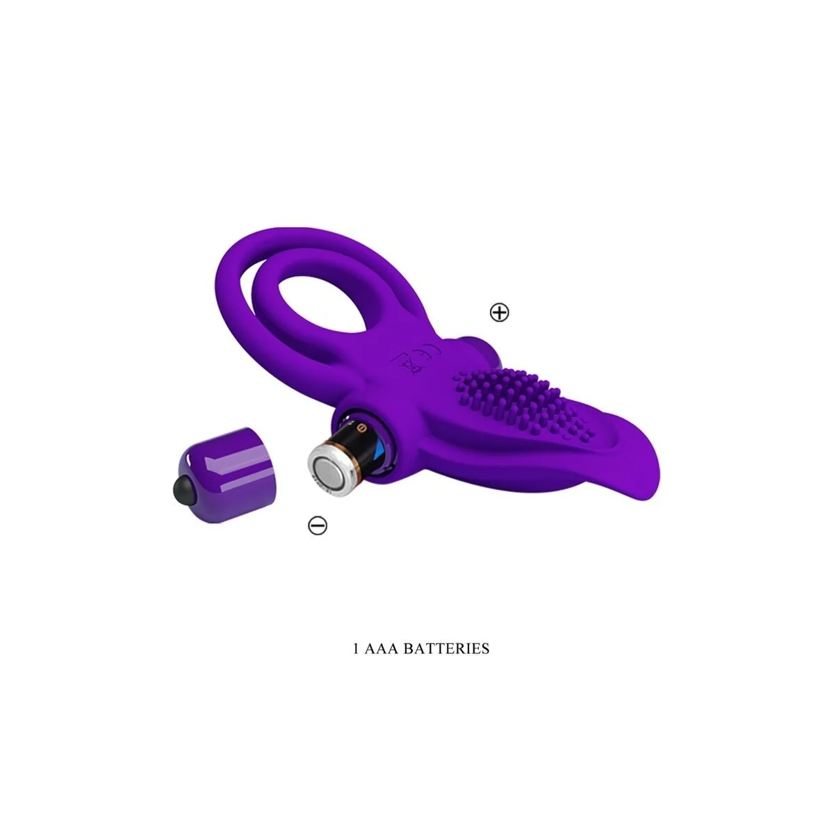 Lila Vibrierender Penisring von Pretty Love Male kaufen | Fesselliebe