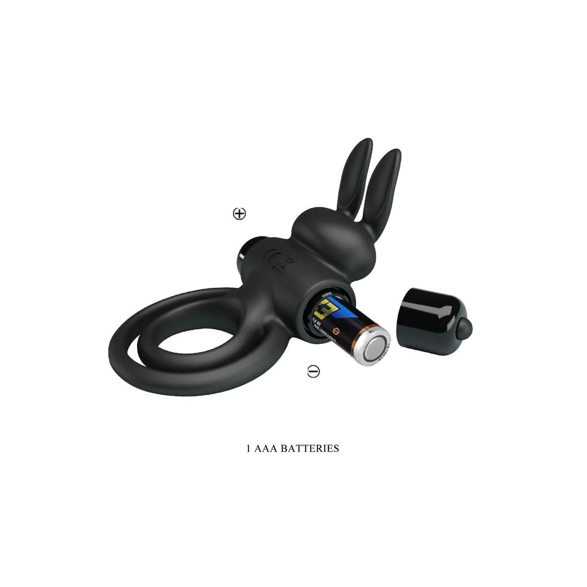 Vibrator Iii Kaninchenring für Schwarzen Penis von Pretty Love Male kaufen | Fesselliebe