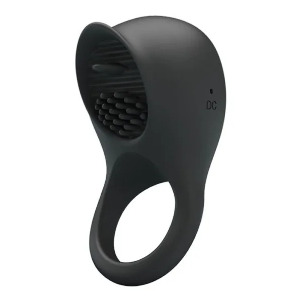 Vibrierender Penisring mit Schwarzer Zunge von Pretty Love Male kaufen | Fesselliebe