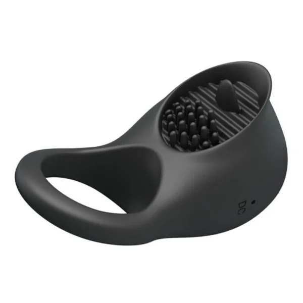 Vibrierender Penisring mit Schwarzer Zunge von Pretty Love Male kaufen | Fesselliebe