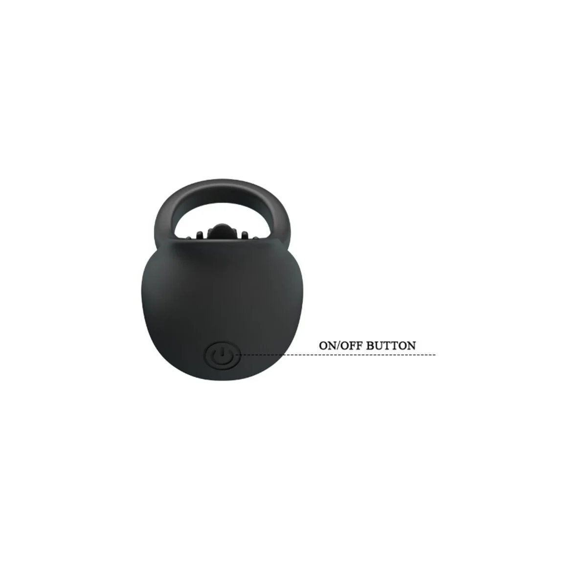 Vibrierender Penisring mit Schwarzer Zunge von Pretty Love Male kaufen | Fesselliebe