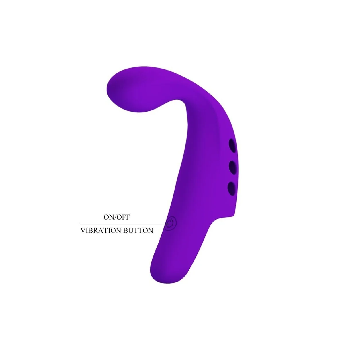 Gorgon Purple wiederaufladbarer Fingervibrator von Pretty Love Smart kaufen | Fesselliebe