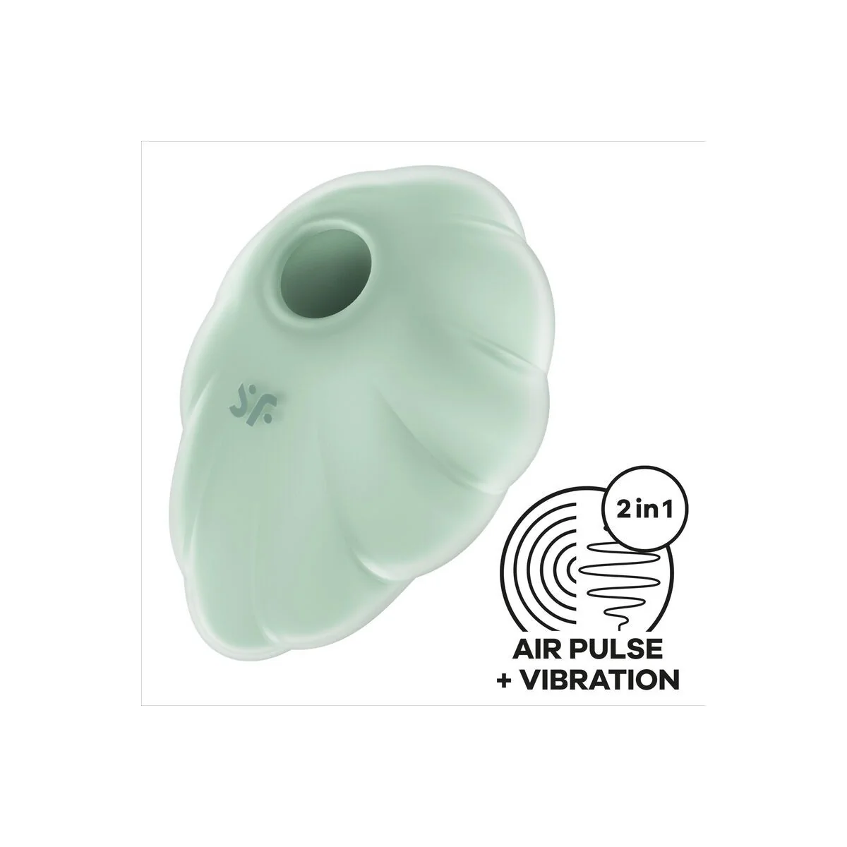 Cloud Dancer Green Air Pulse Vibrator von Satisfyer Air Pulse kaufen | Fesselliebe