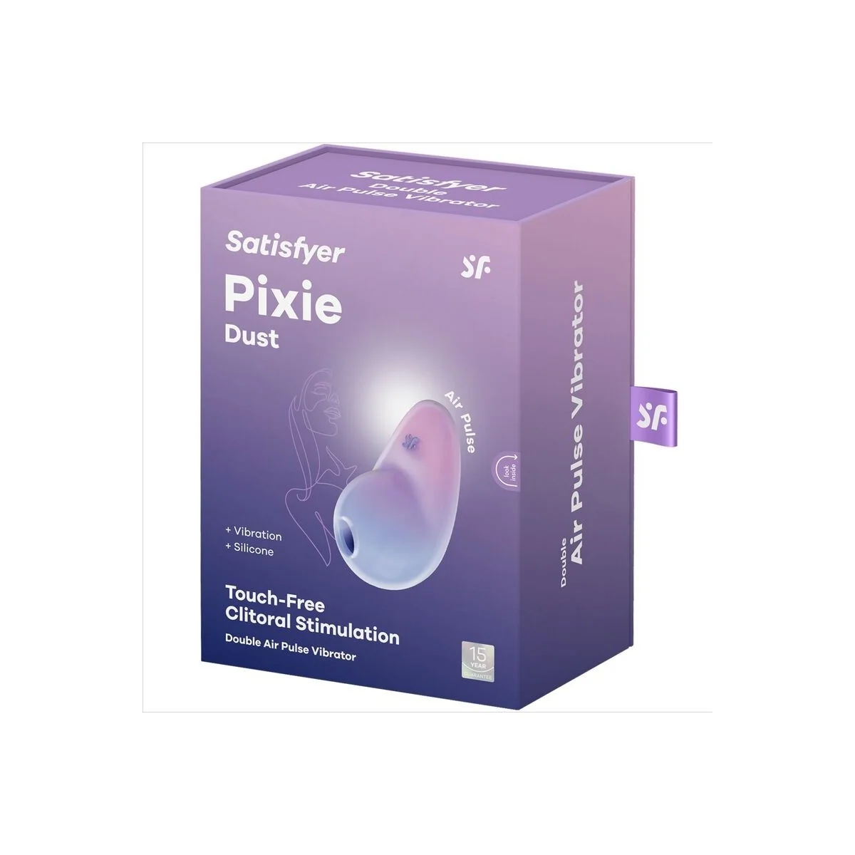 Pixie Dust Lilac Air Pluse Stimulator von Satisfyer Air Pulse kaufen | Fesselliebe