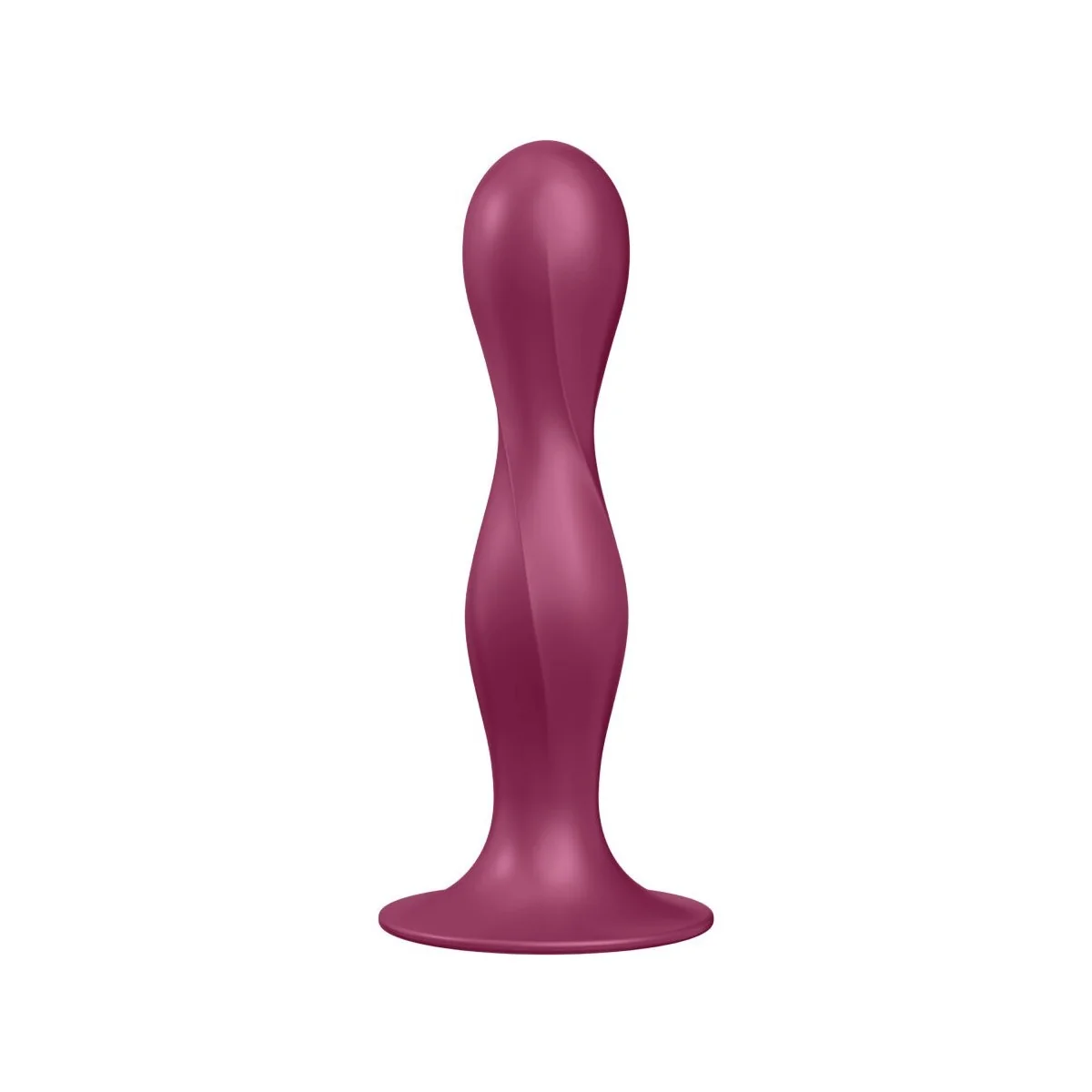 Double Ball-R Silikondildo Granat von Satisfyer Plugs kaufen | Fesselliebe