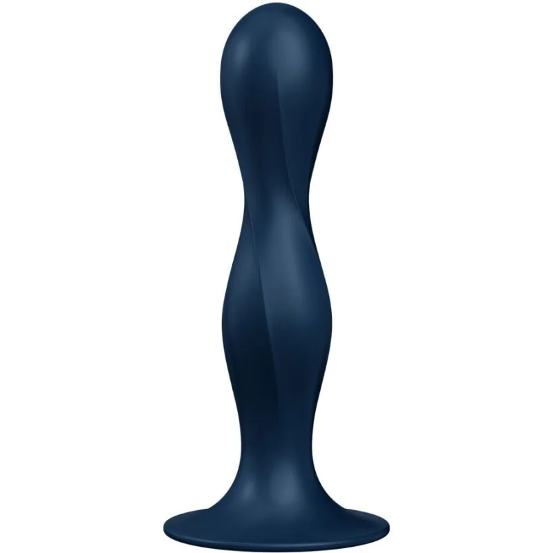 Double Ball-R Silikondildo Blau von Satisfyer Plugs kaufen | Fesselliebe