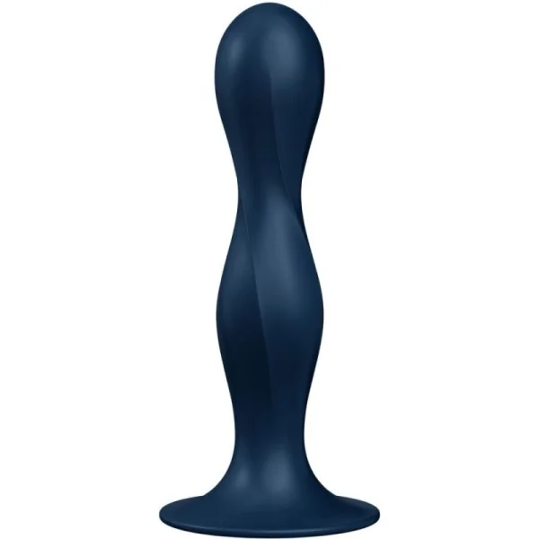 Double Ball-R Silikondildo Blau von Satisfyer Plugs kaufen | Fesselliebe