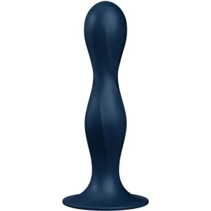 Double Ball-R Silikondildo Blau von Satisfyer Plugs kaufen | Fesselliebe