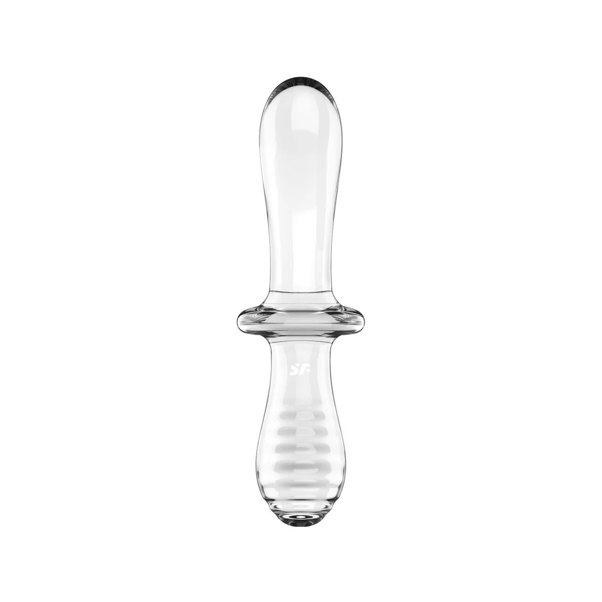 Doppel Kristall Dildo Transparent von Satisfyer Crystal kaufen | Fesselliebe