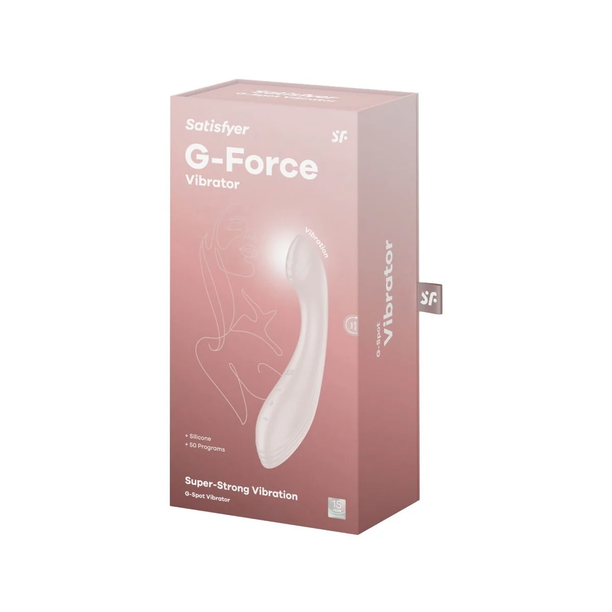 G-Force Vibrator Stimulator G-Spot Beige von Satisfyer Vibrator kaufen | Fesselliebe