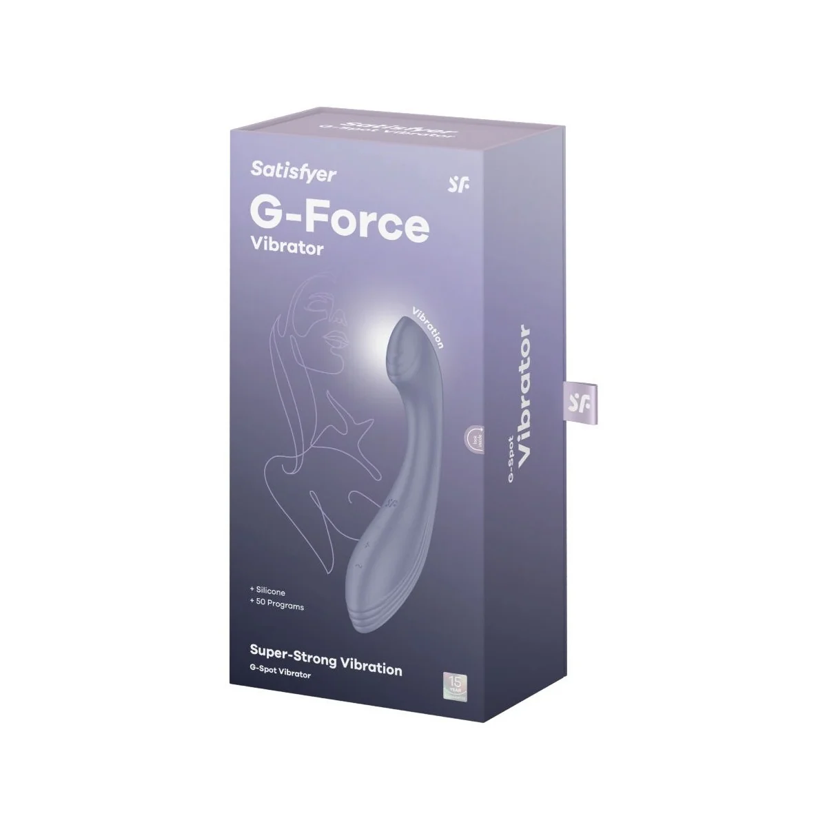 G-Force Vibrator Stimulator G-Spot Violett von Satisfyer Vibrator kaufen | Fesselliebe