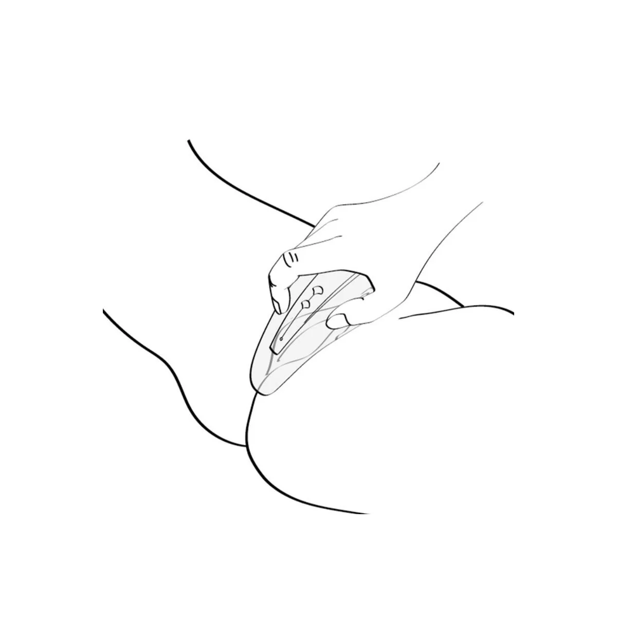 Obi Intimmassager Schwarz von Shunga Toys kaufen | Fesselliebe