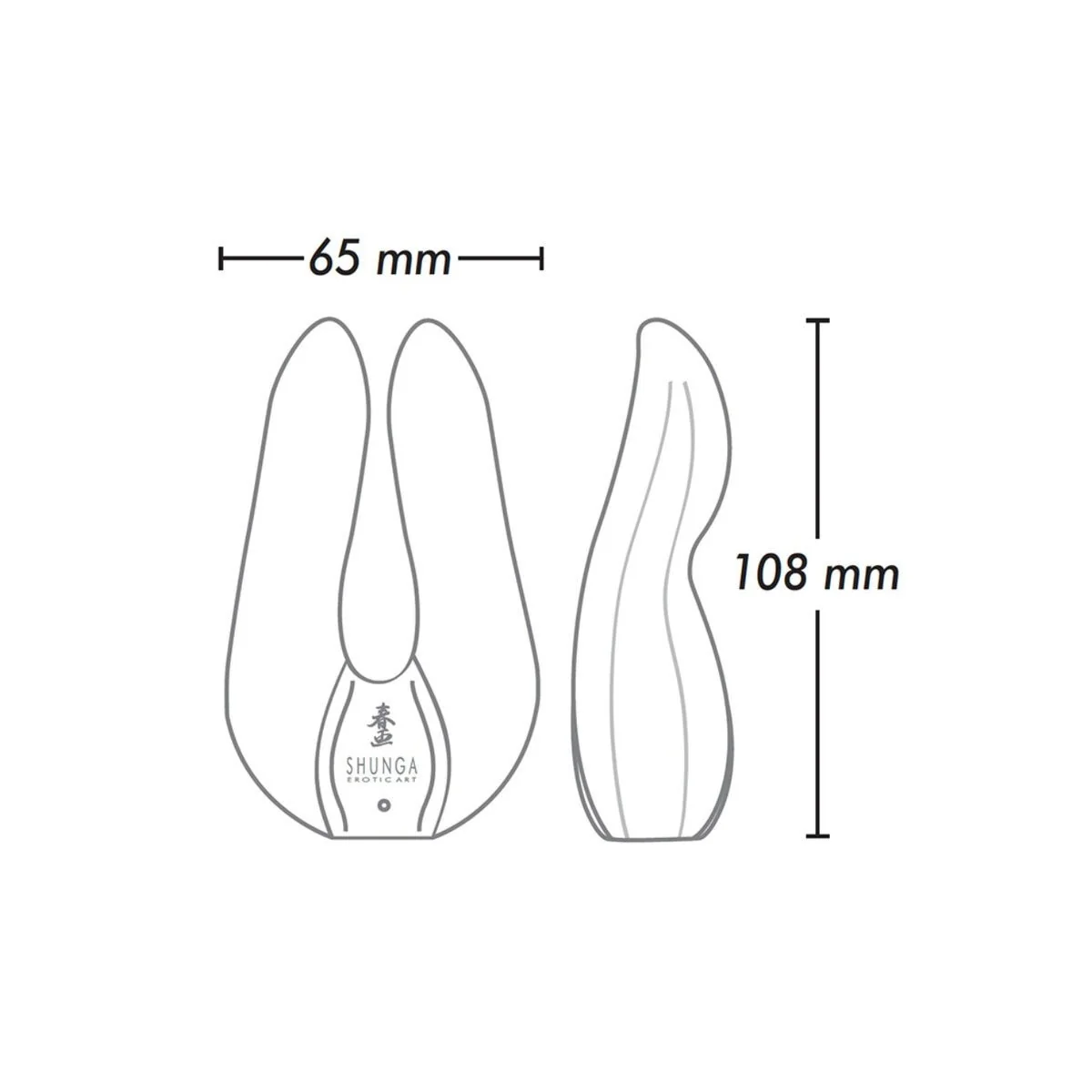 Aiko Intimmassager Rosa von Shunga Toys kaufen | Fesselliebe