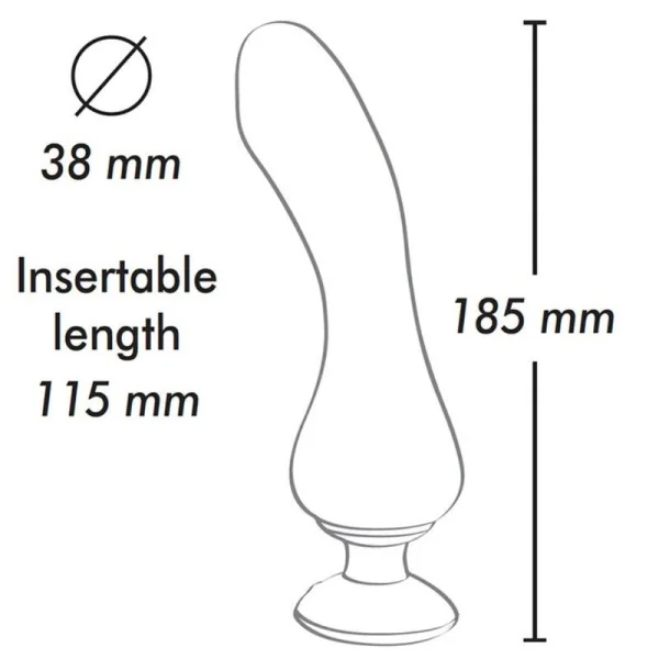 Sanya Intimmassager Schwarz von Shunga Toys kaufen | Fesselliebe