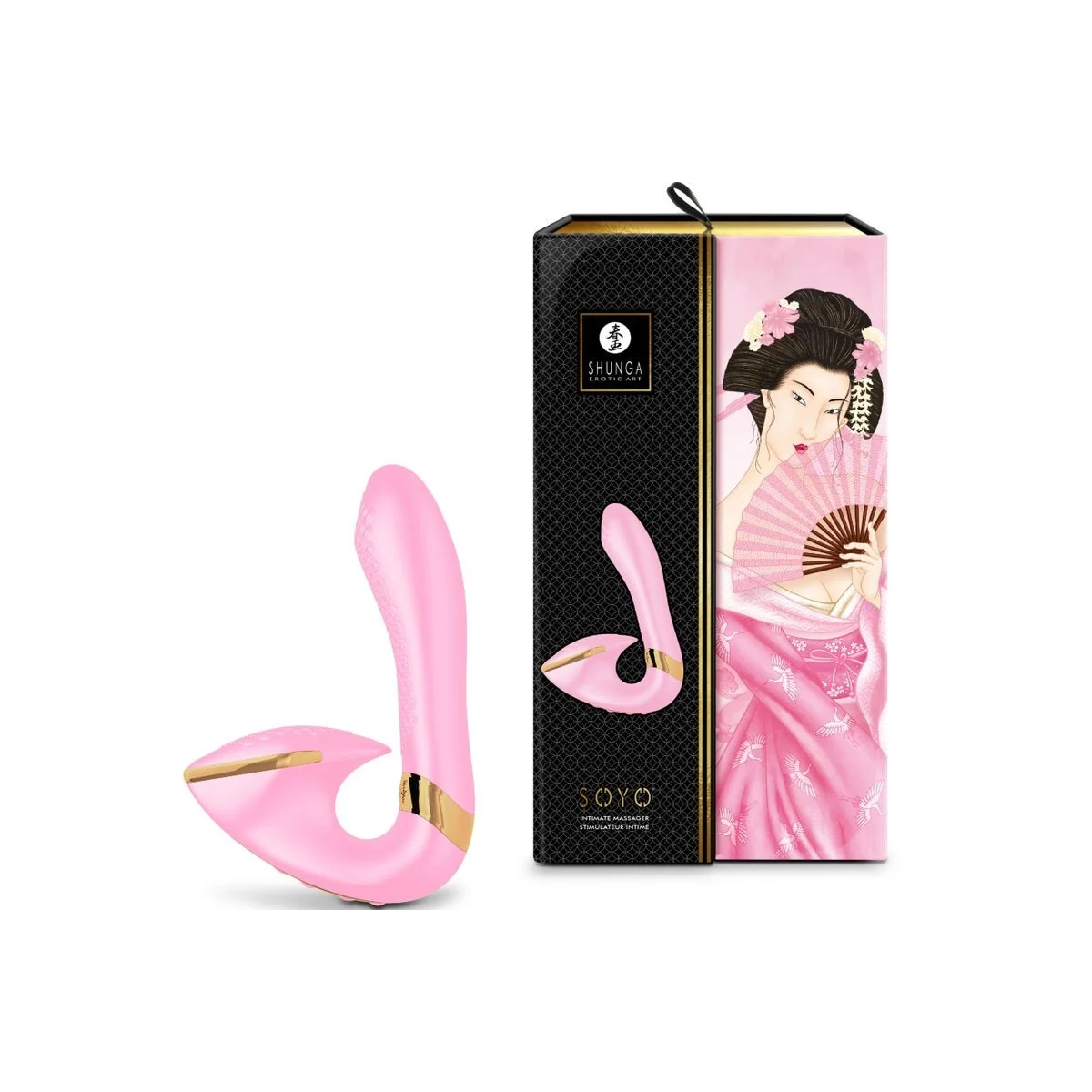 Soyo Intim Massager Rosa von Shunga Toys kaufen | Fesselliebe