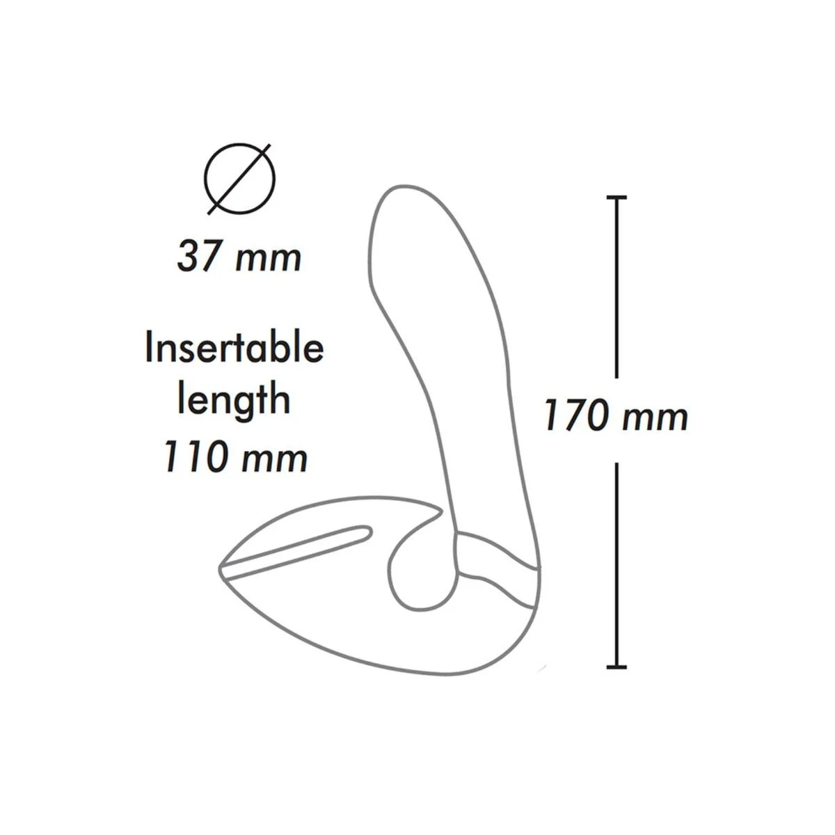 Soyo Intim Massager Schwarz von Shunga Toys kaufen | Fesselliebe