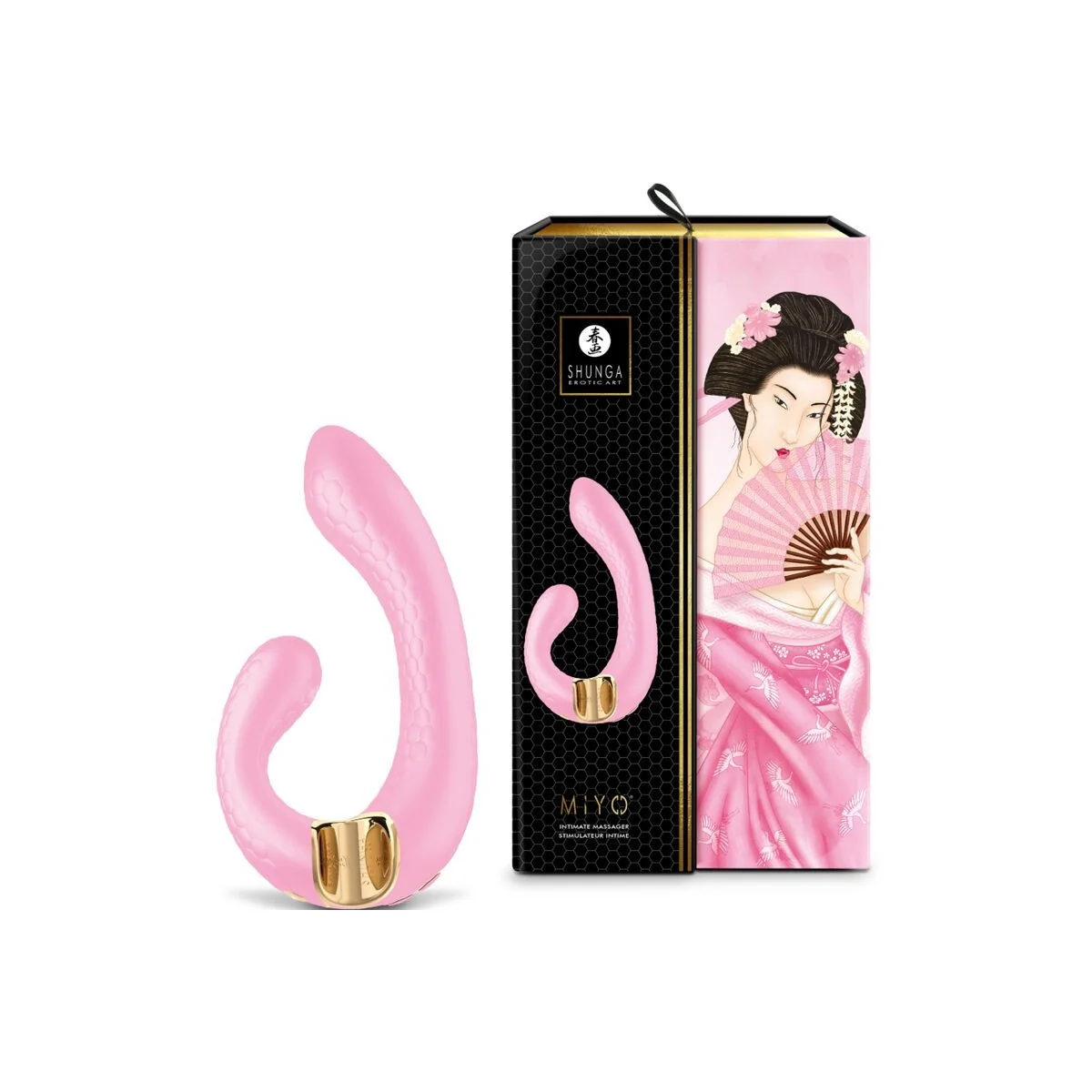 Miyo Intimmassager Rosa von Shunga Toys kaufen | Fesselliebe