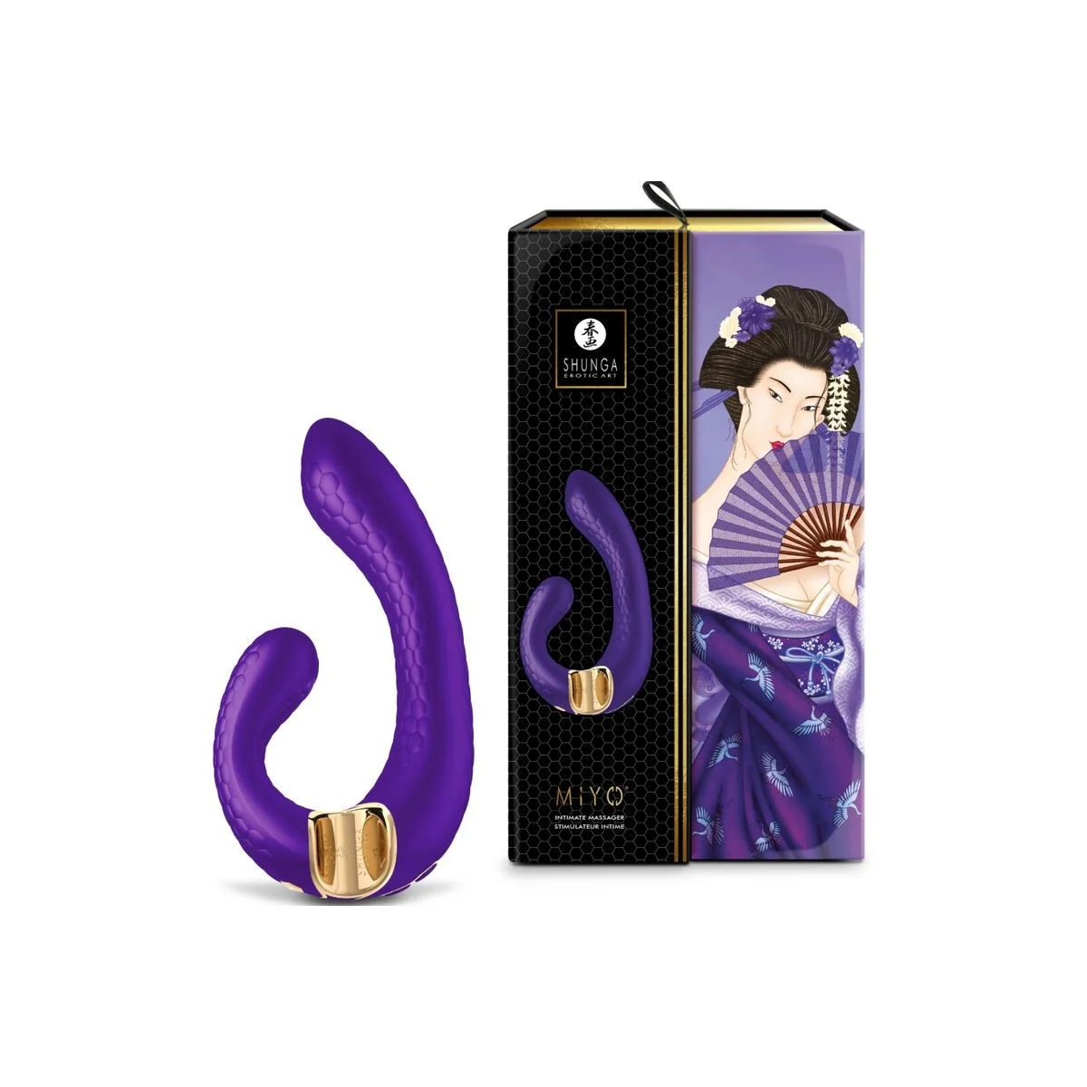 Miyo Intimmassager Violett von Shunga Toys kaufen | Fesselliebe