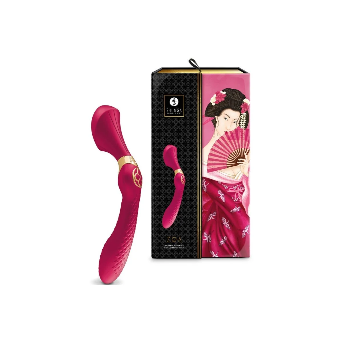 Zoa Intimmassager Fuchsia von Shunga Toys kaufen | Fesselliebe
