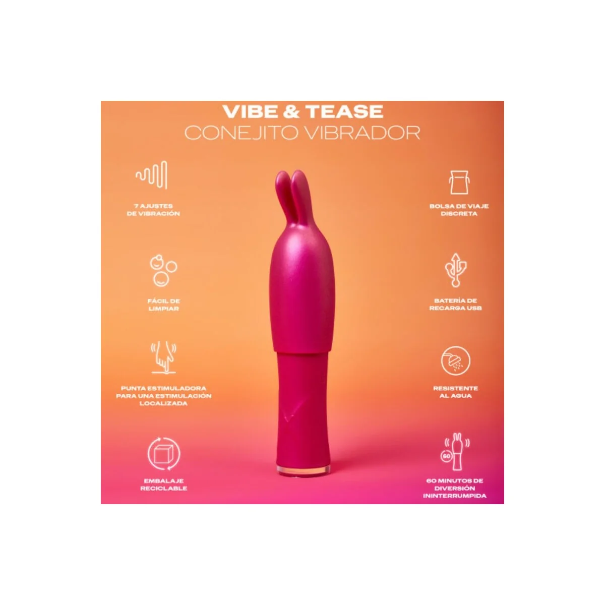 Toy Vibe & Tease Vibrator von Durex Toys kaufen | Fesselliebe