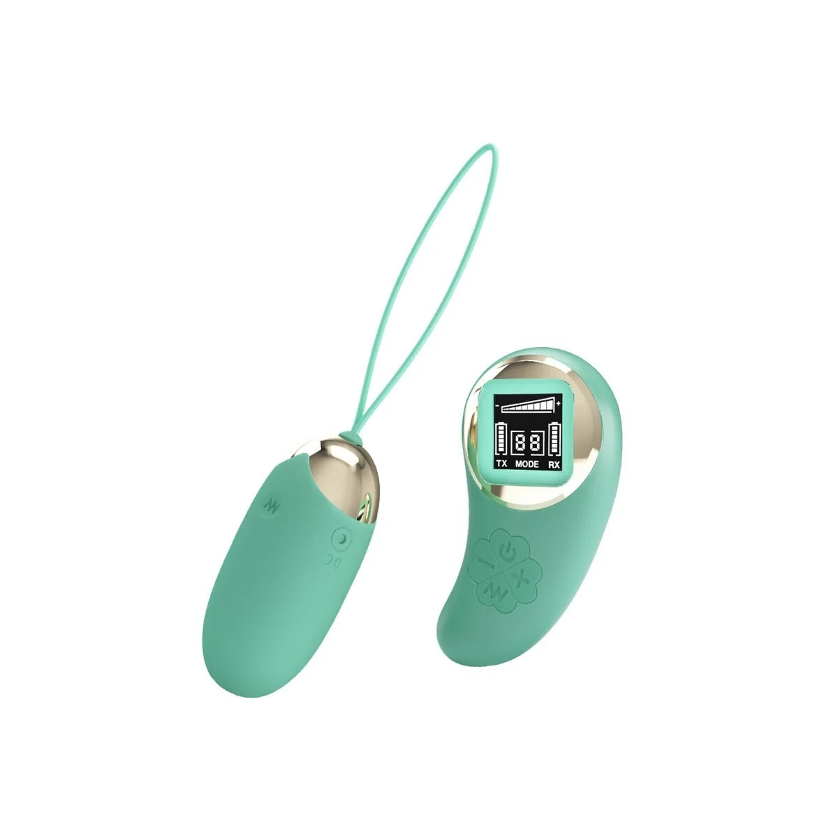 Grüne mit Fernbedienung, Vibrierende Eiermine von Pretty Love Led kaufen | Fesselliebe